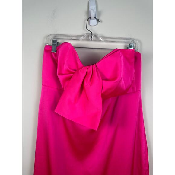 lilly pulitzer carlynn satin maxi bow dress Leighanne_Michelle on LTK